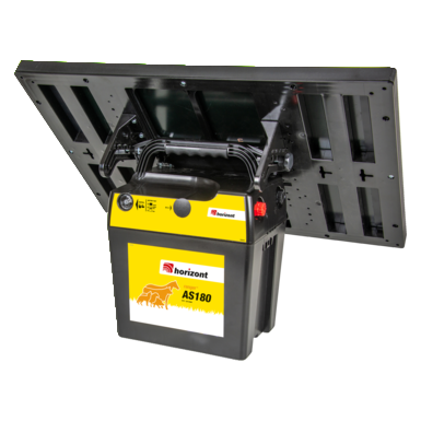 horizont 12 V solar energiser with battery - ranger® AS180