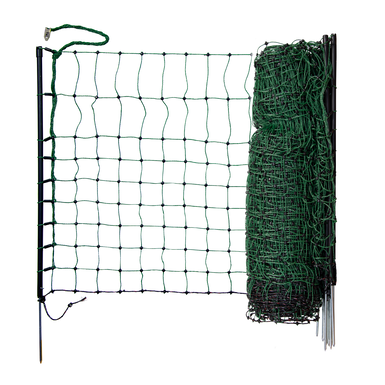 horizont Kleintiernetz | 65 cm hoch | 50 m lang | Einzelspitze | elektrifizierbar