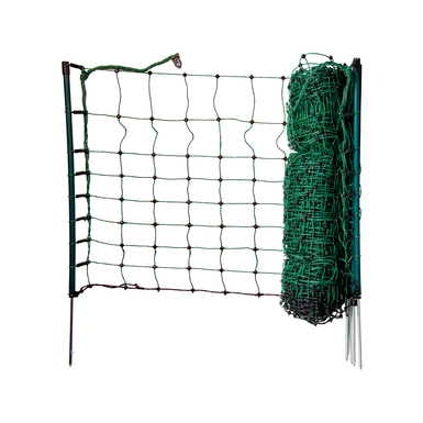 horizont Kleintiernetz | 50 cm hoch | 25 m lang | Einzelspitze | elektrifizierbar