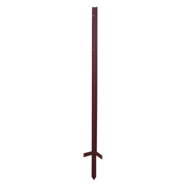 horizont Winkelstahlpfahl I 120 cm I rot I 10 Stück