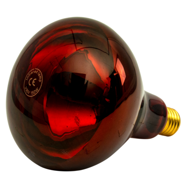Infrarot-Sparlampe | 150 Watt | rot