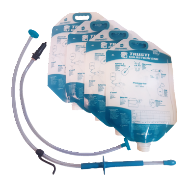 ANTAHI Kolostrumbeutel-Set (4 L) | 4 Stück