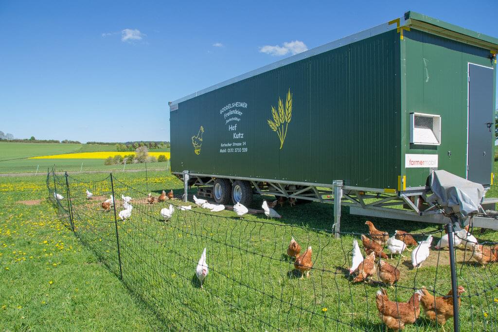  Mobile coop on wheels 