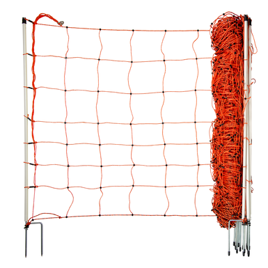 horizont Schafnetz easy | 90 cm hoch | 50 m lang | Doppelspitze | elektrifizierbar