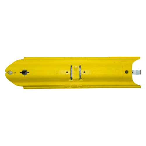 Guide curb yellow