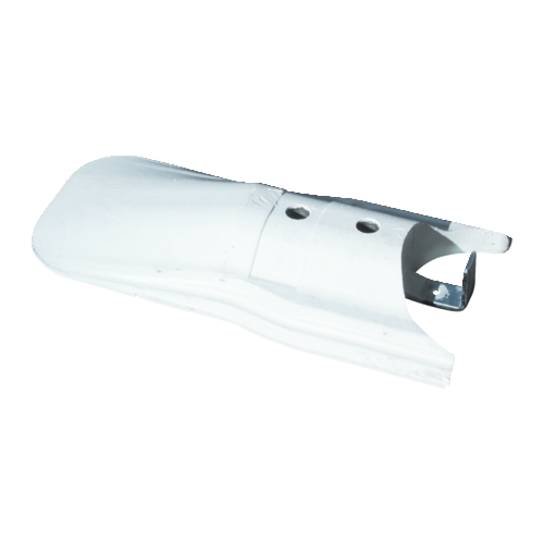 Guide curb end piece A white