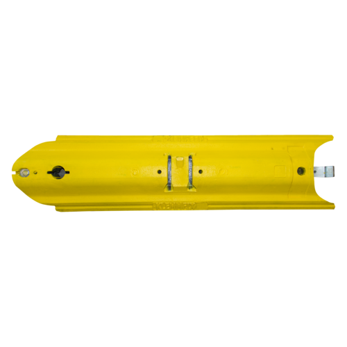 Guide curb yellow